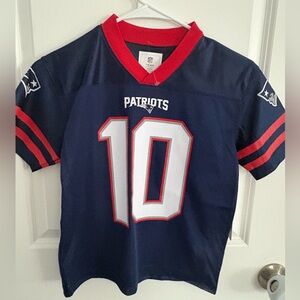 NWT- NFL Team Apparel-Boys NE Patriots,Jones #10 Jersey